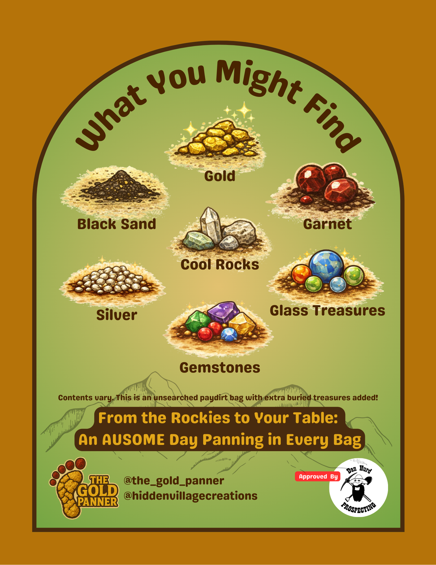 The AUsome Paydirt Bag