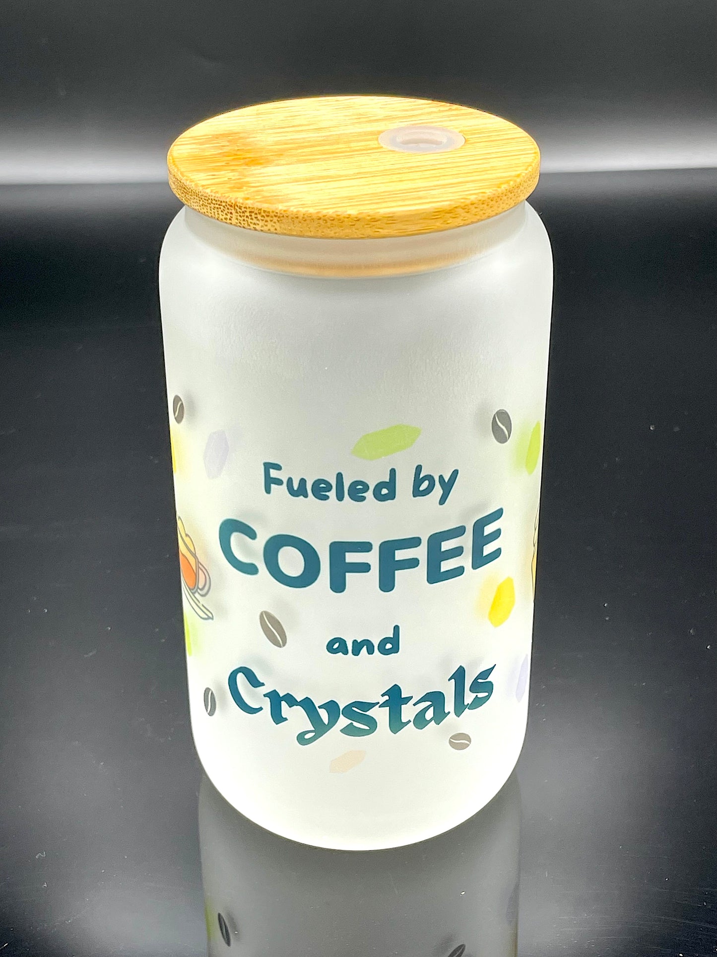 Fueled by Coffee and Crystals Cup