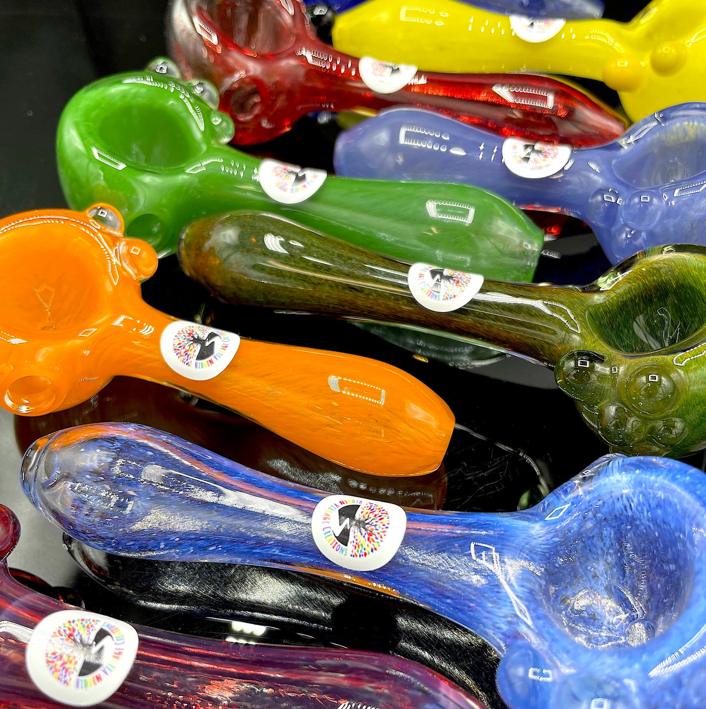 Colored Glass Pipe