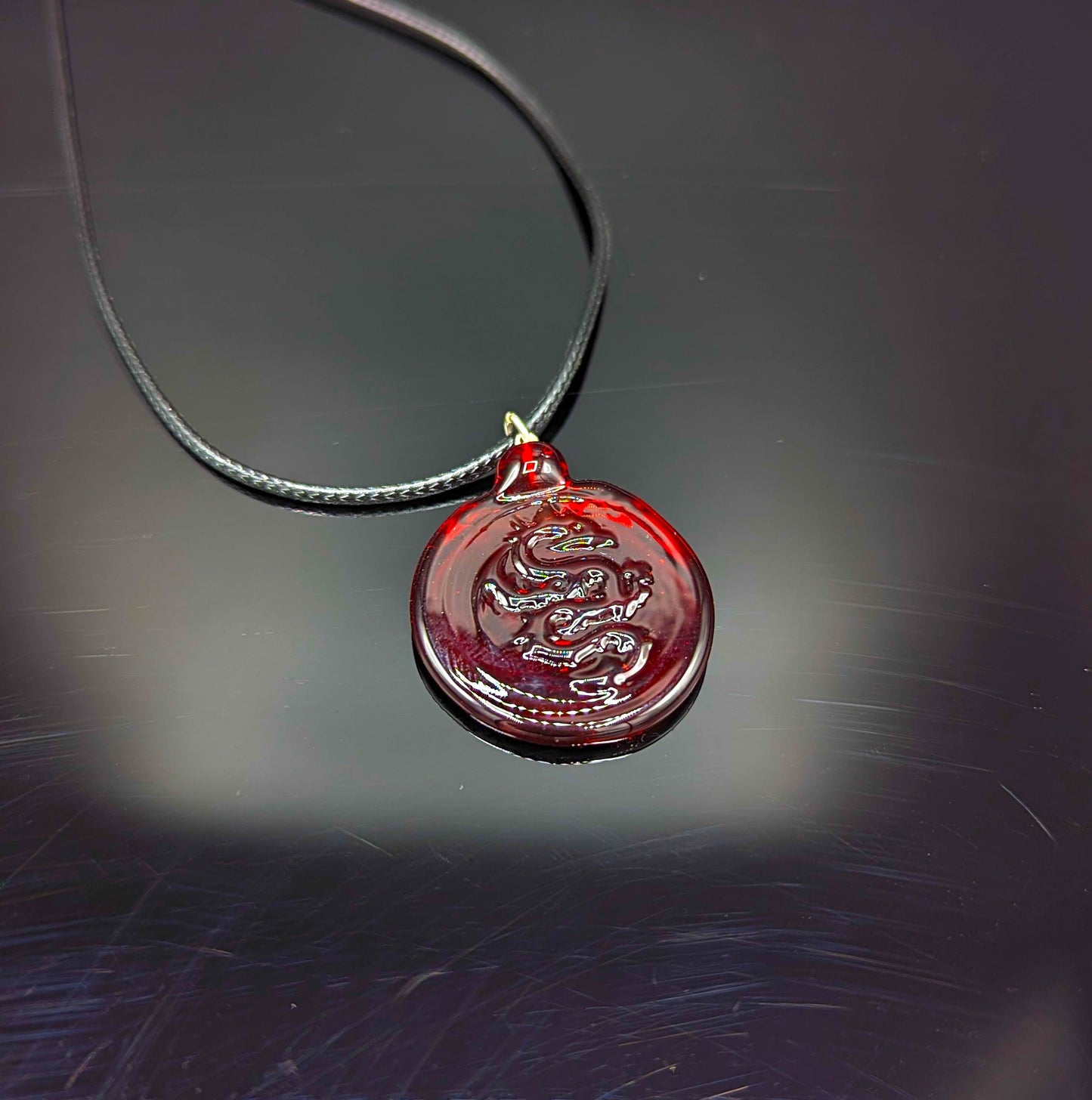 Red Dragon Pendant