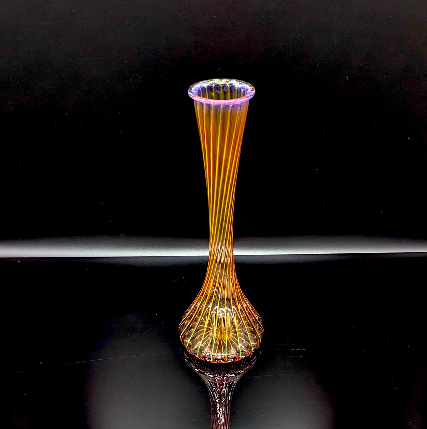 Gold Fumed Vase